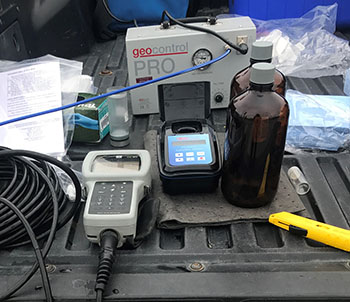 YSI 556 MPS, GeoTurbo, and Geocontrol Pro rental equipment